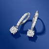 image:imageRossSimons 100 ct tw Diamond Drop Earrings in 14kt White Gold