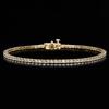 image:imageRossSimons 100 ct tw LabGrown Diamond Tennis Bracelet in 18kt Gold Over SterlingDiamond