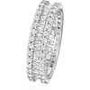 image:imageRossSimons 150 ct tw Baguette and Round Diamond Eternity Band in 14kt White GoldDiamond