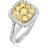 image:imageRossSimons 150 ct tw Yellow and White Diamond Ring in 14kt 2Tone GoldDiamond