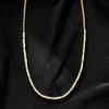 image:imageRossSimons 190 ct tw Baguette Diamond Necklace in 14kt Yellow GoldDiamond