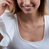 image:imageRossSimons 190 ct tw Baguette Diamond Necklace in 14kt Yellow GoldDiamond