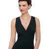 image:imageRossSimons 200 Carat Black Diamond Solitaire Necklace in 14kt White GoldDiamond