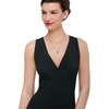image:imageRossSimons 200 Carat Black Diamond Solitaire Necklace in 14kt White GoldDiamond