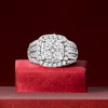 image:imageRossSimons 250 ct tw Diamond Cluster Ring in 14kt White GoldDiamond