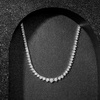 image:imageRossSimons 300 ct tw Graduated LabGrown Diamond Tennis Necklace in Sterling SilverDiamond