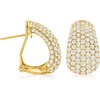 image:imageRossSimons 300 ct tw Pave Diamond Earrings in 14kt Yellow Gold