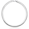image:imageRossSimons Italian 8mm Silver and 14kt GoldPlated Reversible Omega NecklaceNo Gemstone