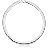image:imageRossSimons Italian 8mm Silver and 14kt GoldPlated Reversible Omega NecklaceNo Gemstone
