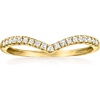image:imagePure Collection by RossSimons 015 ct tw Diamond Chevron Ring in 14kt Yellow GoldDiamond