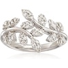 image:imageRossSimons 033 ct tw Diamond Vine Ring in Sterling SilverDiamond