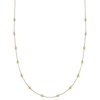 image:imageRossSimons 050 ct tw BezelSet Diamond Station Necklace in 14kt Yellow Gold50 ct tw in Yellow Gold