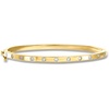 image:imageRossSimons 050 ct tw Diamond Dotted Bangle Bracelet in 14kt Yellow GoldDiamond