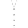 image:imageRossSimons 075 ct tw LabGrown Diamond Star YNecklace in Sterling SilverDiamond
