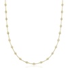 image:imageRossSimons 14kt Gold Diamond BezelSet Station NecklaceDiamond