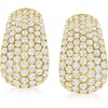image:imageRossSimons 300 ct tw Pave Diamond Earrings in 14kt Yellow Gold