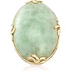 image:imageRossSimons Jade Ring in 18kt Gold Over Sterling Size 8