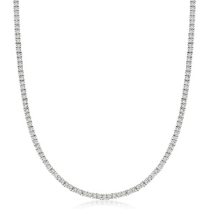 image:imageRossSimons 300 ct tw Diamond Tennis Necklace Color IJ Clarity I3White