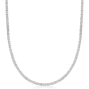 image:imageRossSimons 500 ct tw Diamond Tennis Necklace