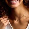 image:imagePure Collection by RossSimons Diamond Initial Necklace in Sterling Silver16inch R