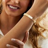 image:imageRossSimons 020 ct tw Diamond Butterfly Bangle Bracelet in 18kt Gold Over SterlingDiamond