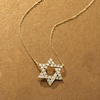 image:imageRossSimons 050 ct tw Diamond Star Of David Necklace in 14kt Yellow GoldDiamond