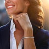 image:imageRossSimons 100 ct tw Diamond Cluster Tennis Bracelet in Sterling SilverDiamond