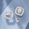image:imageRossSimons 100 ct tw Diamond Earring Jackets in 14kt White Gold