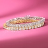 image:imageRossSimons 14kt Gold Diamond Tennis Bracelet HI Color I1  I2 ClarityWhite