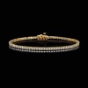 image:imageRossSimons 200 ct tw LabGrown Diamond Tennis Bracelet in 18kt Gold Over SterlingDiamond