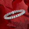 image:imageRossSimons 300 ct tw Diamond Tennis BraceletWhite