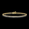 image:imageRossSimons 300 ct tw LabGrown Diamond Tennis Bracelet in 18kt Gold Over SterlingDiamond
