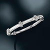 image:imageRossSimons Diamond Bangle Bracelet in Sterling SilverDiamond