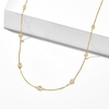image:imageRossSimons Diamond Station Necklace in 14kt GoldWhite
