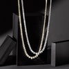 image:imageRossSimons Diamond Tennis Necklace IJ Color  I3 ClarityWhite