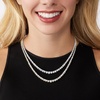 image:imageRossSimons Diamond Tennis Necklace IJ Color  I3 ClarityWhite