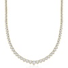 image:imageRossSimons Diamond Tennis Necklace IJ Color  I3 ClarityWhite