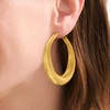 image:imageRossSimons Italian 18kt Yellow Gold Graduated Hoop Earrings