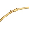 image:imageRossSimons Italian 4mm 14kt Yellow Gold Omega NecklaceNo Gemstone