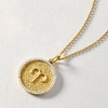 image:imageRossSimons Virgo  20 ct tw Diamond Zodiac Pendant Necklace in 18kt Gold Over Sterling 18 inches