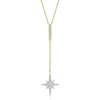 image:imageRossSimons 030 ct tw Diamond North Star YNecklace in 18kt Gold Over SterlingDiamond