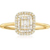 image:imageRossSimons 043 ct tw Diamond Cluster Ring in 14kt Yellow GoldDiamond