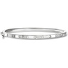 image:imageRossSimons 050 ct tw Diamond Dotted Bangle Bracelet in 14kt White GoldDiamond