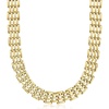 image:imageRossSimons 14kt Yellow Gold PantherLink NecklaceNo Gemstone
