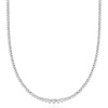 image:imageRossSimons 200 ct tw Graduated LabGrown Diamond Tennis Necklace in Sterling SilverDiamond