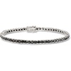 image:imageRossSimons 500 ct tw Black Diamond Tennis Bracelet in 14kt White GoldDiamond