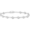 image:imageRossSimons BezelSet Diamond Station Bracelet