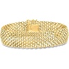 image:imageRossSimons Italian 14kt Yellow Gold BismarkLink Braceletno gemstone