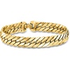 image:imageRossSimons Italian 14kt Yellow Gold CubanLink Braceletno gemstone