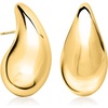 image:imageRossSimons Italian 14kt Yellow Gold ExtraLarge Teardrop Earrings
